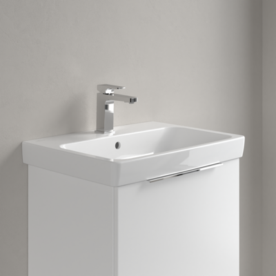 Villeroy und Boch Architectura Waschtisch 4A8760R1 600 x 445 x 165 mm, Weiß Alpin CeramicPlus, mit Überlauf Villeroy und Boch Architectura Waschtisch 4A8760R1 600 x 445 x 165 mm, Weiß Alpin CeramicPlus, mit Überlauf