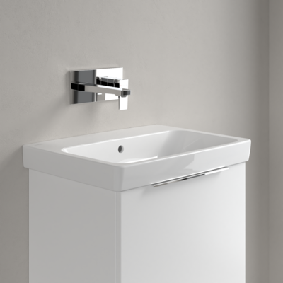 Villeroy und Boch Architectura Waschtisch 4A8762R1 600 x 445 x 165 mm, Weiß Alpin CeramicPlus, mit Überlauf Villeroy und Boch Architectura Waschtisch 4A8762R1 600 x 445 x 165 mm, Weiß Alpin CeramicPlus, mit Überlauf