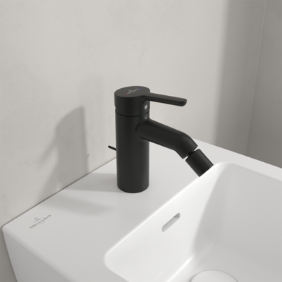 Villeroy und Boch Skyla Bidetarmatur TVB116001000K5 Messing, Matt Black Villeroy und Boch Skyla Bidetarmatur TVB116001000K5 Messing, Matt Black