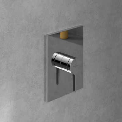 Villeroy & Boch Conum Chrom Wandmontage Duschmischer - Duschart Villeroy & Boch Conum Chrom Wandmontage Duschmischer - Duschart