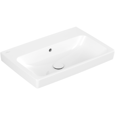 Villeroy und Boch Architectura Waschbecken 4A8767T2 650 x 445 x 165 mm, Weiß Alpin AntiBac CeramicPlus, mit Überlauf Villeroy und Boch Architectura Waschbecken 4A8767T2 650 x 445 x 165 mm, Weiß Alpin AntiBac CeramicPlus, mit Überlauf