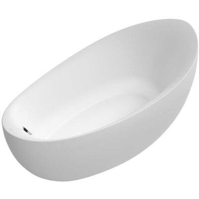 Villeroy & Boch Aveo Freistehende Oval Badewanne - Weiß Stein Villeroy & Boch Aveo Freistehende Oval Badewanne - Weiß Stein