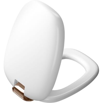 VitrA Plural WC-Sitz - Edelstahl Scharniere, Abnehmbar, Soft Close VitrA Plural WC-Sitz - Edelstahl Scharniere, Abnehmbar, Soft Close