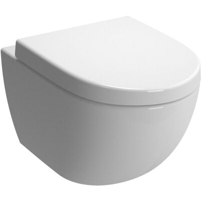 Vitra Sento Wand-Tiefspül-WC - Weiß Hochglanz - Wall-mounted Toilet Vitra Sento Wand-Tiefspül-WC - Weiß Hochglanz - Wall-mounted Toilet