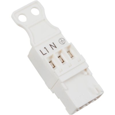 Wolf Modell 274523799 Weiß 3-poliger Weiblicher Stecker - Connector Wolf Modell 274523799 Weiß 3-poliger Weiblicher Stecker - Connector