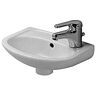 Duravit Handwaschbecken Duraplus Compact 36,5 x 26,5 cm,bahamabeige,Hahnlochvorstich seitl.