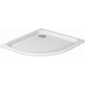 Duravit Viertelkreis D-Code 720108000000000 Duschwanne, 900 x 900 mm, weiss