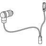 Geberit Verbindungskabel 244948001 intern, für Volumenstromsensor, Kabel/Stecker schwarz