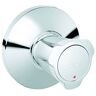 Grohe Unterputz-Ventil-Oberbau Costa neu chrom, Markierung rot, 20-200 mm