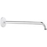 Grohe Rainshower modern Brausearm 26146LS0 moon white, Metall, Ausladung 422 mm