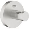 Grohe Essentials Bademantelhaken 40364DC1 supersteel, verdeckte Befestigung