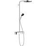 Hansgrohe Pulsify S Showerpipe   24220000 mit Brausethermostat Shower Tablet Select 400, chrom