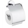 Hansgrohe Papierrollenhalter Logis 40523000 chrom, Messing, mit Deckel