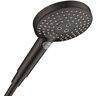 Hansgrohe Raindance Select S Handbrause 26530670 DN 15, 3jet, Brausekopf Ø 125 mm, mattschwarz