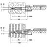 Keuco Befestigungs-Set Nr. 3 Plan 34992000100 2x 6-Kantholzschrauben,2 Universaldübel