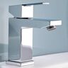 Grohe Sail Cube Waschtischarmatur 23435000 chrom, S-Size, mit Ablaufgarnitur