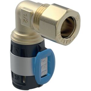 Geberit FlowFit 620701001 - Rohrverbinder, 90°, DN 15/12, Ø 20/15 mm Geberit FlowFit 620701001 - Rohrverbinder, 90°, DN 15/12, Ø 20/15 mm