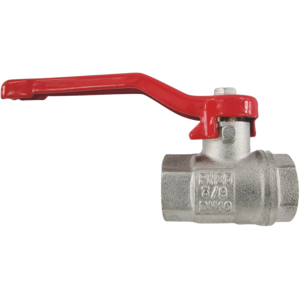 AquaCraft Kugelhahn aus Messing 1001000133 m. Hebelgriff (rund) rot, IGxIG3/4", DIN 50930-6 AquaCraft Kugelhahn aus Messing 1001000133 m. Hebelgriff (rund) rot, IGxIG3/4", DIN 50930-6