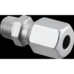 Oventrop Stahlverschraubung - 1/8x6mm Zinkbeschichtet - DIN 2353 Oventrop Stahlverschraubung - 1/8x6mm Zinkbeschichtet - DIN 2353