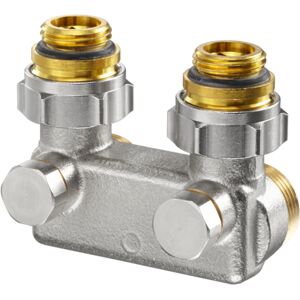 Oventrop Umlenkstück mit Absperrung 1016463 Winkelform, 50mm, 1/2"AGx3/4"AG, vernickelt Oventrop Umlenkstück mit Absperrung 1016463 Winkelform, 50mm, 1/2"AGx3/4"AG, vernickelt