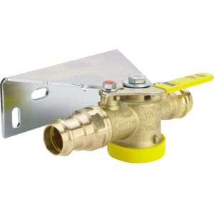 Viega Gas-Kugelhahn 28mm Messing für Gaszähler - Verriegelbar & Abgedichtet Viega Gas-Kugelhahn 28mm Messing für Gaszähler - Verriegelbar & Abgedichtet