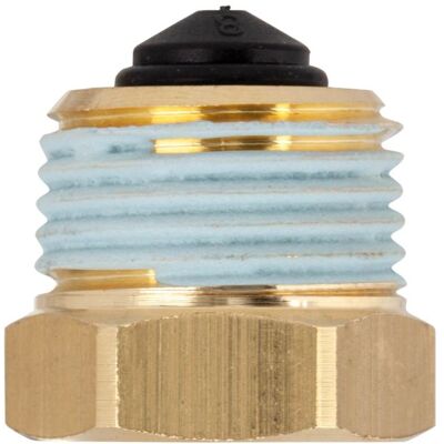 Afriso Montageventil 77918 G 3/8 x G 1/2, Messing, selbstdichtende Beschichtung Afriso Montageventil 77918 G 3/8 x G 1/2, Messing, selbstdichtende Beschichtung