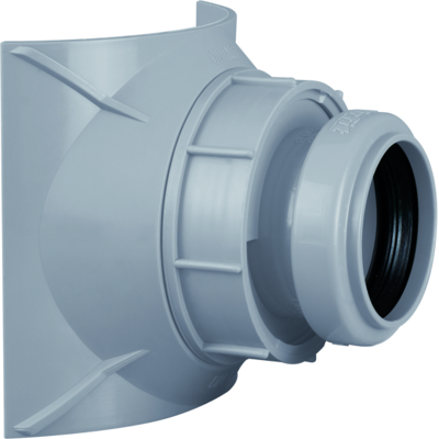 Airfit Schraubabzweig 29040AZ DN 90 x 40, grau, aus Polypropylen Airfit Schraubabzweig 29040AZ DN 90 x 40, grau, aus Polypropylen