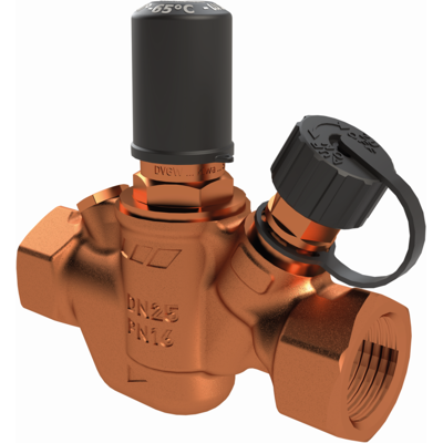 Kemper Multi-Therm Zirkulations-Regulierventil 1430001500 DN 15, Rp 1/2, PN 16, Rotguss, automatisch, 50-65 °C Kemper Multi-Therm Zirkulations-Regulierventil 1430001500 DN 15, Rp 1/2, PN 16, Rotguss, automatisch, 50-65 °C