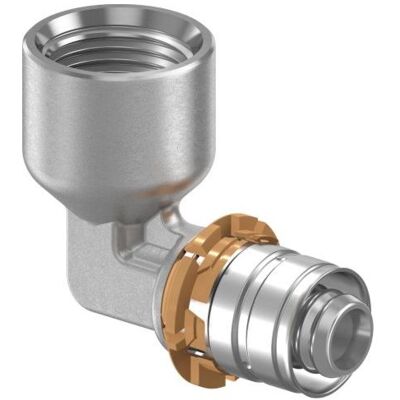 Uponor Press-Übergangswinkel 20xRp 3/4 IG - Rohrfitting Uponor Press-Übergangswinkel 20xRp 3/4 IG - Rohrfitting