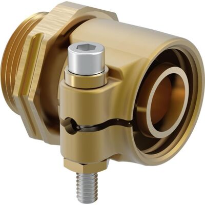 Uponor Übergangsnippel 1018338 32 mm x G 1, 10 bar, Messing Uponor Übergangsnippel 1018338 32 mm x G 1, 10 bar, Messing