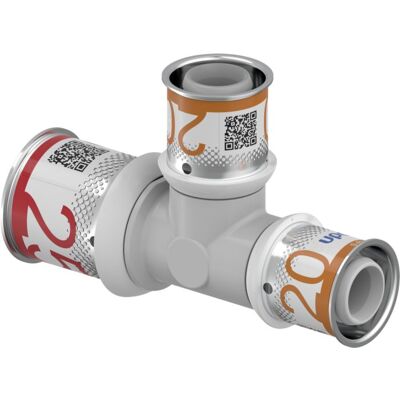 Uponor S-Press PLUS Press-T-Stück 1039956 25 x 20 x 20 mm, reduziert, PPSU Uponor S-Press PLUS Press-T-Stück 1039956 25 x 20 x 20 mm, reduziert, PPSU