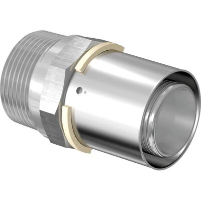 Uponor S-Press Messing-Übergang 50mm - Dichtheitstest Uponor S-Press Messing-Übergang 50mm - Dichtheitstest