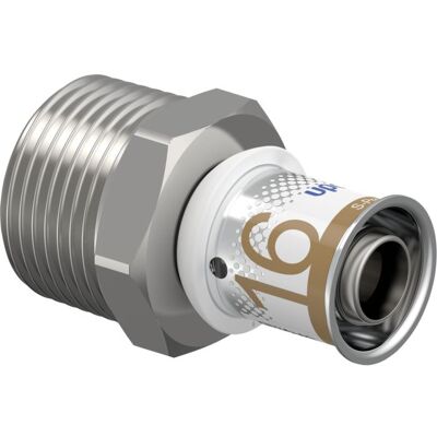 Uponor S-Press PLUS Übergangsnippel 1070503 16 x R 3/4 Uponor S-Press PLUS Übergangsnippel 1070503 16 x R 3/4