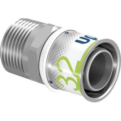Uponor S-Press PLUS Übergangsnippel 1070509 32 x R 1" Uponor S-Press PLUS Übergangsnippel 1070509 32 x R 1"