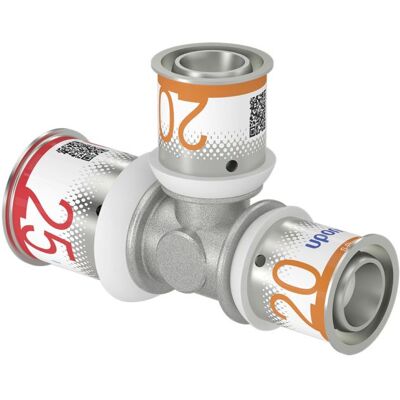 Uponor S-Press PLUS T-Stück 1070576 25 x 20 x 20 mm, reduziert Uponor S-Press PLUS T-Stück 1070576 25 x 20 x 20 mm, reduziert