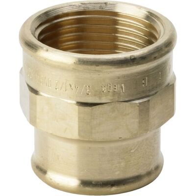 Viega Muffe 267520 Rp 1 1/2 x Rp 1, Rotguss, reduziert Viega Muffe 267520 Rp 1 1/2 x Rp 1, Rotguss, reduziert