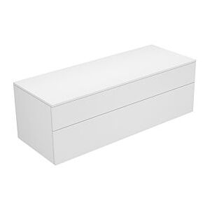 Keuco Edition 400 Sideboard 31763740000  140x47,2x53,5cm, 2 Auszüge, weiß/cashmere