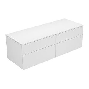 Keuco Edition 400 Sideboard 31767370000 140x47,2x53,5cm, 4 Auszüge, Trüffel/Trüffel