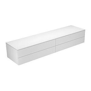 Keuco Edition 400 Sideboard 31772840000        210x38,2x53,5cm, 4 Auszüge, weiß/cashmere Glanz