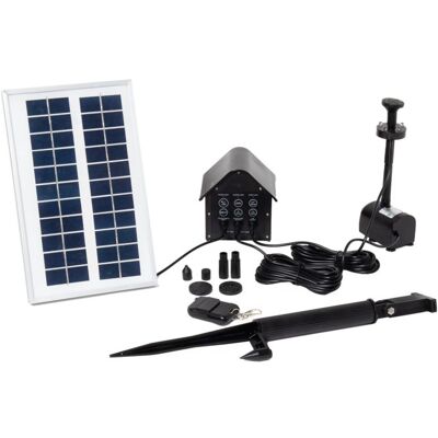 T.I.P. Solar Teichpumpe - 250 l/h, mit LED, Tag-/Nachtmodus, wartungsfrei, SPS 250/6, 30332 T.I.P. Solar Teichpumpe - 250 l/h, mit LED, Tag-/Nachtmodus, wartungsfrei, SPS 250/6, 30332