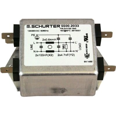 Wolf Netzfilter-1phasig-16A 2745501 für MGK-2-390-630 ab 02/2013 Wolf Netzfilter-1phasig-16A 2745501 für MGK-2-390-630 ab 02/2013
