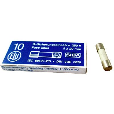 Wolf Feinsicherung 500mA Träge 250V 2745695 5x20mm, für BWL-1 ab 05/2010 Wolf Feinsicherung 500mA Träge 250V 2745695 5x20mm, für BWL-1 ab 05/2010