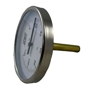 Wolf Thermometer Bimetall NG80 L:63mm 2745000 für FWS, LS