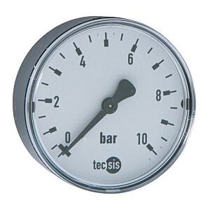 Syr - Sasserath Manometer 0011.08.000 G 1/4, Anzeigebereich 0-10 bar, Ø 63 mm