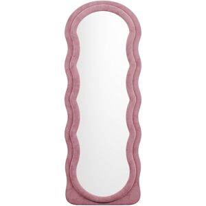 Vente-unique Organischer Spiegel - Samt - 65 x 170 cm - Rosa - AYANI Vente-unique Organischer Spiegel - Samt - 65 x 170 cm - Rosa - AYANI