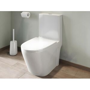 Vente-unique.ch Stand-WC aus Keramik - Weiß - NAGILAM