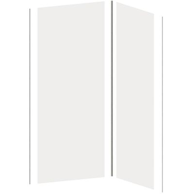 Vente-unique Wandpaneele Dusche 2er-Set inkl. Profile - 2x 90 x 210 cm - ITZIAR Vente-unique Wandpaneele Dusche 2er-Set inkl. Profile - 2x 90 x 210 cm - ITZIAR