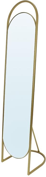 Vente-unique.ch Standspiegel ZINEB - Metall - H. 171 cm - Goldfarben