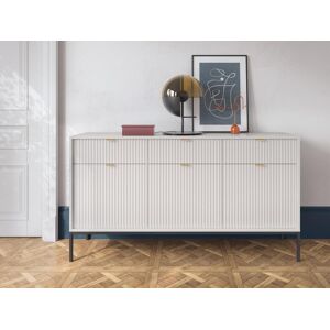 Sideboard mit 3 Türen & 3 Schubladen - Grau - LIOUBA von Pascal MORABITO