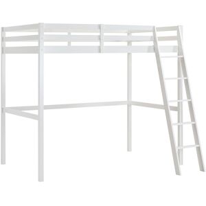 Vente-unique Hochbett - 120 x 190 cm - Kiefer massiv - Geweißt - GEDEON II Vente-unique Hochbett - 120 x 190 cm - Kiefer massiv - Geweißt - GEDEON II